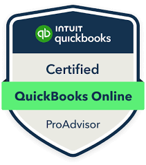 Intuit QuickBooks Online Certified ProAdvisor badge